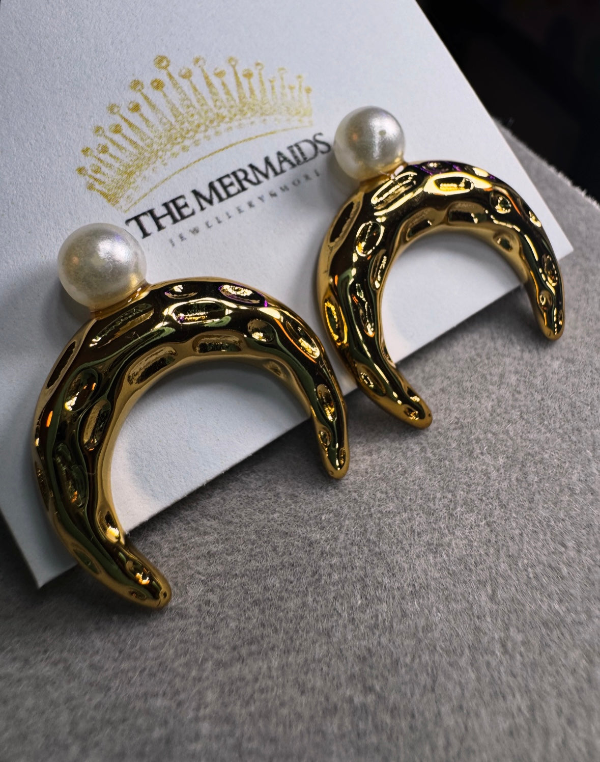 #luna earrings 🌙🌕